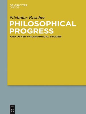 cover image of Philosophical Progress